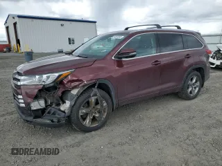 2018 Toyota Highlander Limited z VIN 5TDDZRFH5JS841304, wystawiony jako Copart lot #54053955 z przebiegiem 97 696 mil mil oraz Szkoda całkowita • Salvage title. Historia ofert i sprzedaży dostępna na DreamBid. Obrazek 1.
