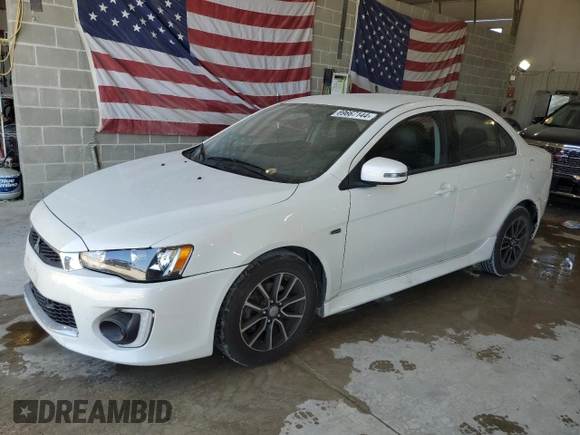 2017 Mitsubishi Lancer ES with VIN JA32U2FU9HU004487, listed as a Copart auction lot 69667144 with 158,948 mi miles and Salvage Title. Bid and sale history available at DreamBid. Image 1.