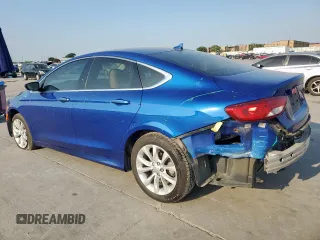 2015 Chrysler 200 C with VIN 1C3CCCCB7FN740079, listed as a Copart auction lot 53384965 with 100,944 mi miles and Salvage Title. Bid and sale history available at carsss.com. Image 2.