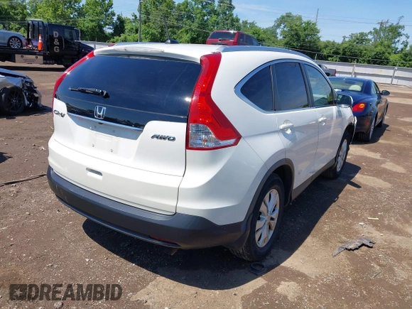 2012 Honda CR-V EX-L with VIN 5J6RM4H76CL069650, listed as a IAAI auction lot 42640309 with 223,747 mi miles and . Bid and sale history available at DreamBid. Image 4.