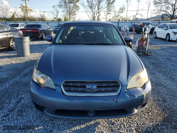2005 Subaru Legacy Sedan (Natl) Ltd with VIN 4S3BL626257218525, listed as a Copart auction lot 86442684 with 159,487 mi miles and Salvage Title. Bid and sale history available at carsss.com. Image 5.