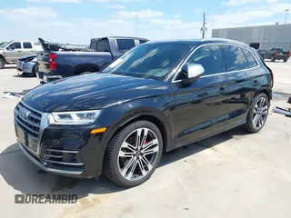 2020 Audi SQ5 Premium Plus with VIN WA1B4AFY0L2059116, listed as a IAAI auction lot 42009082 with 103,896 mi miles. Bid and sale history available at carsss.com. Image 18.