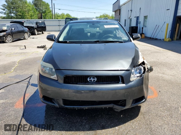 2006 Scion tC with VIN JTKDE167560086940, listed as a Copart auction lot 53303155 with 264,986 mi miles and Salvage Title. Bid and sale history available at carsss.com. Image 5.