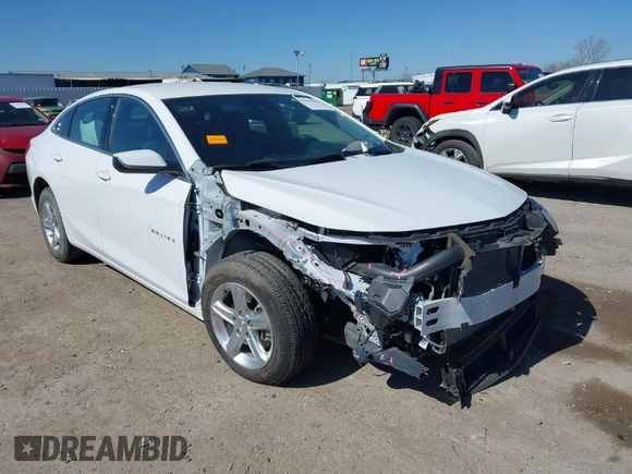 2024 Chevrolet Malibu LS with VIN 1G1ZB5ST5RF182853, listed as a IAAI auction lot 41653583 with 4,722 mi miles and . Bid and sale history available at DreamBid. Image 1.