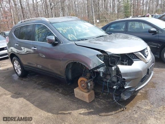 2016 Nissan Rogue S with VIN JN8AT2MV6GW133564, listed as a IAAI auction lot 41835274 with 146,213 mi miles. Bid and sale history available at carsss.com. Image 1.