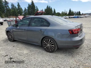 2016 Volkswagen Jetta Sport with VIN 3VWD17AJ1GM366357, listed as a Copart auction lot 61309615 with 99,108 mi miles and Salvage title. Bid and sale history available at DreamBid. Image 2.