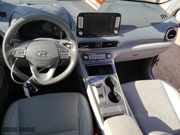 2019 Hyundai Kona Electric Ultimate with VIN KM8K53AGXKU031853, listed as a Copart auction lot 48285383 with 64,360 mi miles. Bid and sale history available at carsss.com. Image 8.