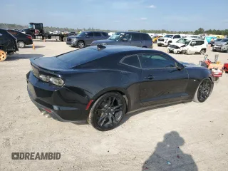 2019 Chevrolet Camaro 2LT with VIN 1G1FD1RS7K0152183, listed as a Copart auction lot 45925635 with 71,937 mi miles and Salvage Title. Bid and sale history available at carsss.com. Image 3.