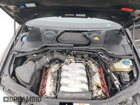 2009 Audi A8 L 4.2L with VIN WAUMV94E59N008542, listed as a Copart auction lot 79510954 with 172,396 mi miles and Salvage Title. Bid and sale history available at carsss.com. Image 11.
