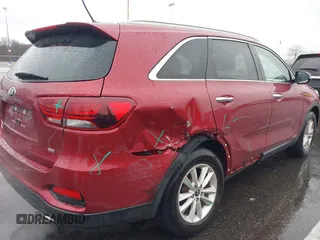 2020 Kia Sorento LX with VIN 5XYPGDA3XLG672124, listed as a IAAI auction lot 41863145 with 62,983 mi miles and . Bid and sale history available at DreamBid. Image 6.