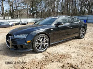 2016 Audi A7 3.0 Premium Plus with VIN WAUWGAFC8GN004529, listed as a Copart auction lot 47948985 with 131,585 mi miles and Salvage Title. Bid and sale history available at carsss.com. Image 1.