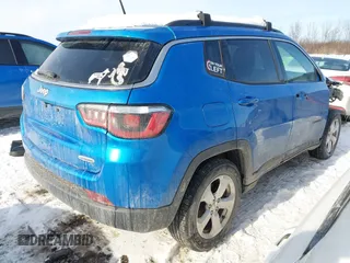 2018 Jeep Compass Latitude with VIN 3C4NJCBBXJT165349, listed as a IAAI auction lot 41283025 with 25,680 mi miles and . Bid and sale history available at DreamBid. Image 4.