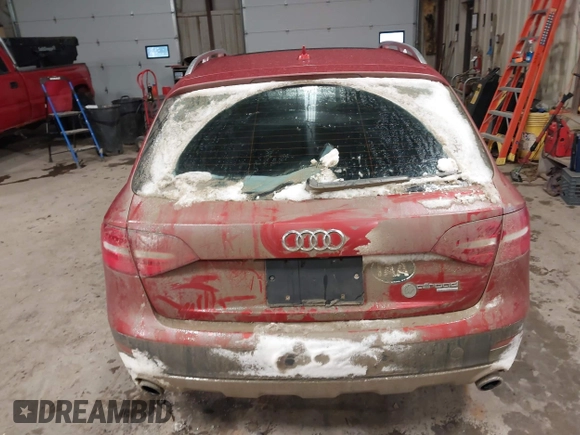 2013 Audi allroad A6 V8 with VIN WA1UFBFL0DA235358, listed as a IAAI auction lot 41323163 with 143,129 mi miles and . Bid and sale history available at DreamBid. Image 16.