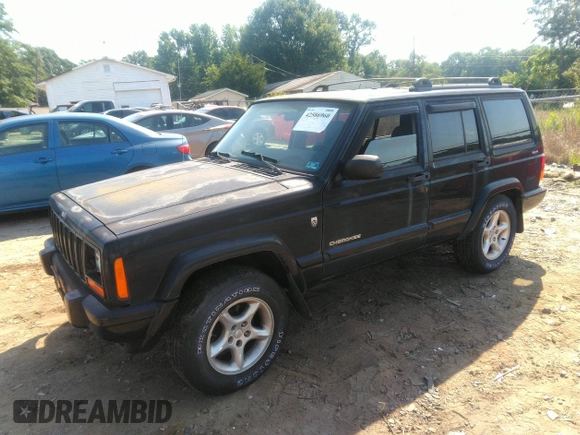 2001 Jeep Cherokee Sport with VIN 1J4FF48S61L621324, listed as a IAAI auction lot 42586960 with 213,198 mi miles and . Bid and sale history available at DreamBid. Image 2.