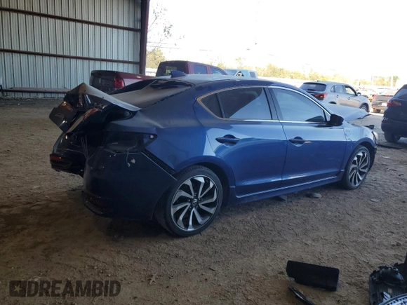 2017 Acura ILX w/Premium/A-SPEC Pkg with VIN 19UDE2F8XHA016063, listed as a Copart auction lot 80445634 with 61,782 mi miles and Salvage Title. Bid and sale history available at carsss.com. Image 3.