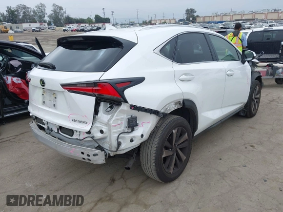 2020 Lexus NX 300 with VIN JTJGARBZXL5018747, listed as a IAAI auction lot 42416851 with 54,865 mi miles and . Bid and sale history available at DreamBid. Image 4.