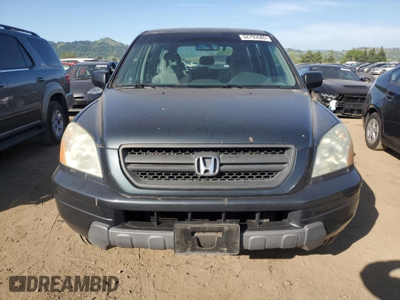 2005 Honda Pilot LX z VIN 2HKYF18165H550737, wystawiony jako Copart lot #52793585 z przebiegiem 229 982 mil mil oraz Szkoda całkowita • Salvage title. Historia ofert i sprzedaży dostępna na DreamBid. Obrazek 5.