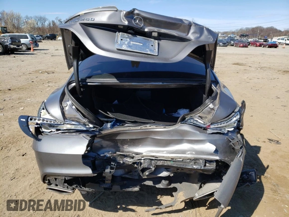 2017 Mercedes-Benz CLA with VIN WDDSJ4EB0HN441493, listed as a Copart auction lot 44748173 with 98,457 mi miles. Bid and sale history available at carsss.com. Image 6.