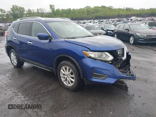 2017 Nissan Rogue SL with VIN 5N1AT2MV8HC835573, listed as a IAAI auction lot 41782183 with 62,645 mi miles and . Bid and sale history available at carsss.com. Image 1.