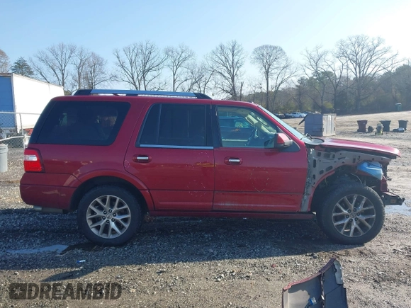 2015 Ford Expedition Limited with VIN 1FMJU1KT0FEF01497, listed as a IAAI auction lot 41536819 with 126,080 mi miles and . Bid and sale history available at DreamBid. Image 14.