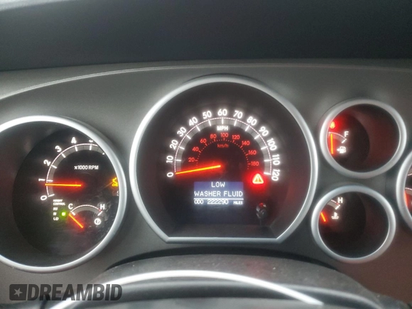 2016 Toyota Sequoia Platinum with VIN 5TDDW5G19GS136422, listed as a Copart auction lot 79238374 with 222,290 mi miles and Non Repairable. Bid and sale history available at carsss.com. Image 9.