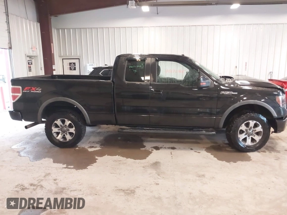 2012 Ford F-150 XL with VIN 1FTFX1EF8CFA73434, listed as a IAAI auction lot 40370165 with 128,733 mi miles. Bid and sale history available at carsss.com. Image 13.