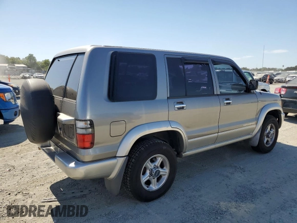 2001 Isuzu Trooper S with VIN JACDS58X817J03149, listed as a Copart auction lot 63456605 with 125,559 mi miles and Clean title. Bid and sale history available at DreamBid. Image 3.
