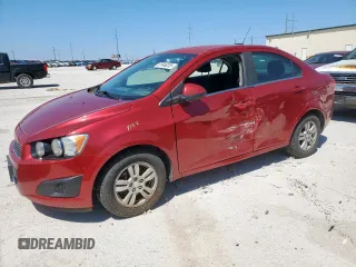 2015 Chevrolet Sonic LT with VIN 1G1JC5SH1F4116457, listed as a Copart auction lot 51446205 with 133,260 mi miles and Salvage Title. Bid and sale history available at DreamBid. Image 1.