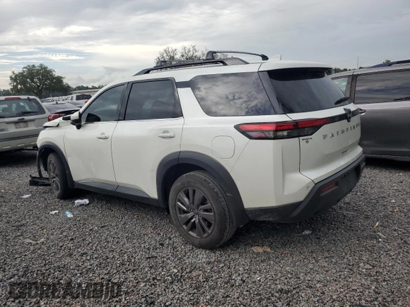 2024 Nissan Pathfinder SV with VIN 5N1DR3BA2RC200075, listed as a Copart auction lot 63467585 with 35,160 mi miles and Non repairable. Bid and sale history available at DreamBid. Image 2.