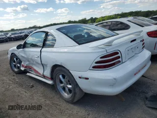 1995 Ford Mustang z VIN 1FALP4043SF252513, wystawiony jako Copart lot #52131605 z przebiegiem 237 066 mil mil oraz Szkoda całkowita • Salvage title. Historia ofert i sprzedaży dostępna na DreamBid. Obrazek 2.