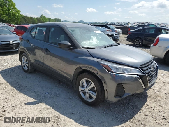 2023 Nissan Kicks S z VIN 3N1CP5BVXPL543869, wystawiony jako Copart lot #56141445 z przebiegiem 18 120 mil mil oraz Szkoda całkowita • Salvage title. Historia ofert i sprzedaży dostępna na DreamBid. Obrazek 4.