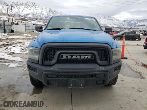 2021 Ram 1500 Classic Warlock with VIN 1C6RR7GG0MS556576, listed as a Copart auction lot 45492945 with 45,501 mi miles and Clean Title. Bid and sale history available at carsss.com. Image 5.