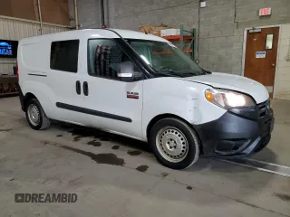 2016 Ram ProMaster City Cargo Tradesman with VIN ZFBERFAT5G6A99290, listed as a Copart auction lot 59734355 with 297,240 mi miles and Clean title. Bid and sale history available at DreamBid. Image 4.