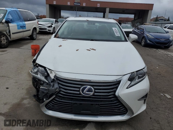 2016 Lexus ES 300h with VIN JTHBW1GG1G2113792, listed as a Copart auction lot 81995344 with 105,391 mi miles and Salvage title. Bid and sale history available at DreamBid. Image 5.