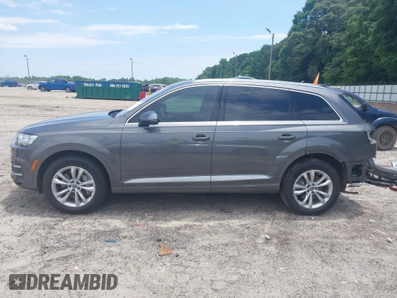 2019 Audi Q7 Premium Plus with VIN WA1LAAF78KD012598, listed as a IAAI auction lot 42340544 with 127,515 mi miles and . Bid and sale history available at DreamBid. Image 15.