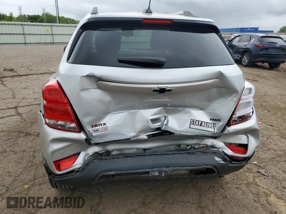 2020 Chevrolet Trax LT with VIN 3GNCJPSB1LL297425, listed as a Copart auction lot 58816265 with 41,617 mi miles and Salvage title. Bid and sale history available at DreamBid. Image 6.