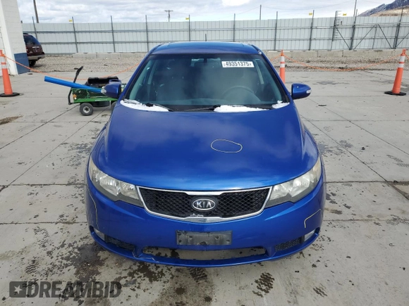 2010 Kia Forte SX with VIN KNAFW4A37A5310320, listed as a Copart auction lot 49351375 with 123,947 mi miles and Salvage Title. Bid and sale history available at carsss.com. Image 5.