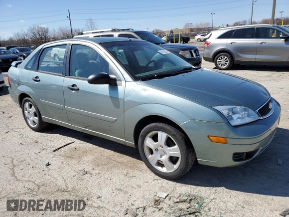 2005 Ford Focus S with VIN 1FAHP34N75W180609, listed as a Copart auction lot 50186265 with 98,337 mi miles and Salvage Title. Bid and sale history available at carsss.com. Image 4.