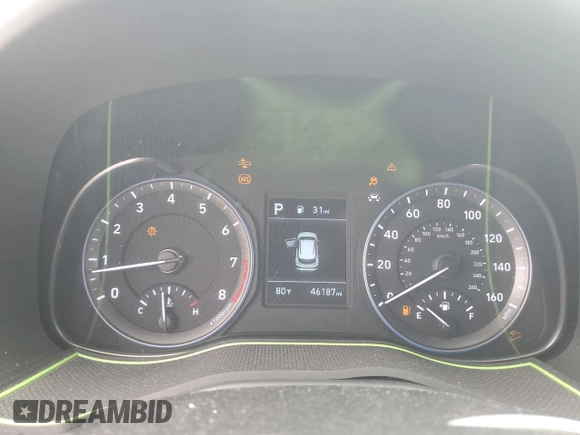 2019 Hyundai Kona Limited with VIN KM8K33A58KU327264, listed as a Copart auction lot 63479264 with 46,187 mi miles and Clean Title. Bid and sale history available at carsss.com. Image 9.