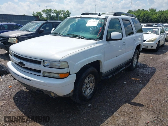 2006 Chevrolet Tahoe Z71 with VIN 1GNEK13T06R101367, listed as a IAAI auction lot 42783435 with 287,412 mi miles and . Bid and sale history available at DreamBid. Image 2.