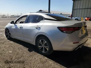 2021 Nissan Sentra SV z VIN 3N1AB8CV0MY248123, wystawiony jako Copart lot #56487875 z przebiegiem 71 567 mil mil oraz Czysty tytuł • Clean title. Historia ofert i sprzedaży dostępna na DreamBid. Obrazek 2.