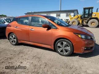 2022 Nissan LEAF SV Plus z VIN 1N4BZ1CV3NC558562, wystawiony jako Copart lot #54583795 z przebiegiem 62 266 mil mil oraz Szkoda całkowita • Salvage title. Historia ofert i sprzedaży dostępna na DreamBid. Obrazek 4.
