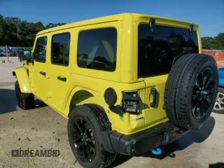 2024 Jeep Wrangler Sahara with VIN 1C4RJXP6XRW238620, listed as a Copart auction lot 63217765 with 29,304 mi miles and Clean title. Bid and sale history available at DreamBid. Image 2.