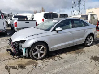 2015 Audi A3 1.8T Premium with VIN WAUACGFF7F1009794, listed as a Copart auction lot 40850183 with 98,851 mi miles. Bid and sale history available at carsss.com. Image 1.