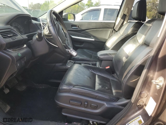 2016 Honda CR-V EX-L with VIN 2HKRM3H72GH568701, listed as a Copart auction lot 49682545 with 131,094 mi miles and Salvage Title. Bid and sale history available at carsss.com. Image 7.
