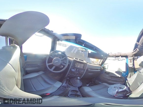 2010 Jeep Wrangler Unlimited Rubicon with VIN 1J4BA6H11AL154703, listed as a Copart auction lot 48301865 with 110,762 mi miles and Non repairable. Bid and sale history available at DreamBid. Image 13.