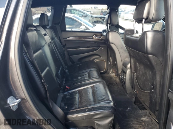 2015 Jeep Grand Cherokee Overland with VIN 1C4RJFCT4FC118184, listed as a Copart auction lot 44465045 with 143,149 mi miles and Salvage Title. Bid and sale history available at carsss.com. Image 10.
