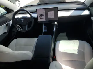 2018 Tesla Model 3 Long Range Battery with VIN 5YJ3E1EA3JF168661, listed as a Copart auction lot 53142155 with 175,389 mi miles and Salvage Title. Bid and sale history available at DreamBid. Image 8.