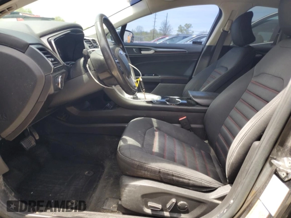 2016 Ford Fusion SE with VIN 3FA6P0HDXGR256837, listed as a Copart auction lot 53951705 with 158,458 mi miles and Salvage Title. Bid and sale history available at DreamBid. Image 7.