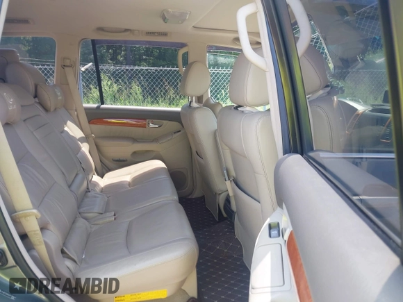 2006 Lexus GX 470 with VIN JTJBT20X560108967, listed as a IAAI auction lot 42702608 with 239,835 mi miles and . Bid and sale history available at DreamBid. Image 8.
